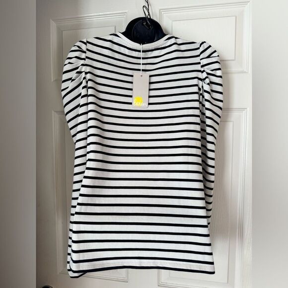 Boden
Imogen Breton Stripe Puff Shoulder Bow Top Size 6 - Picture 10 of 10